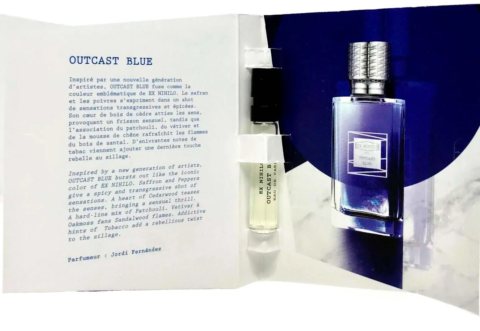 Outcast blue extrait