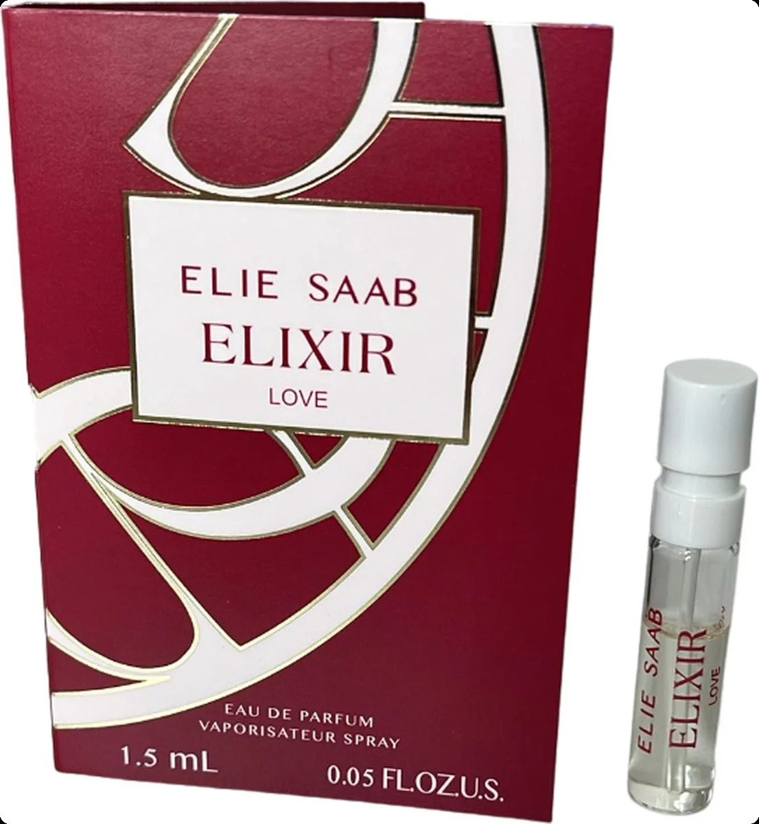 Миниатюра Elie Saab Elixir Love Парфюмерная вода 1.5 мл - пробник духов