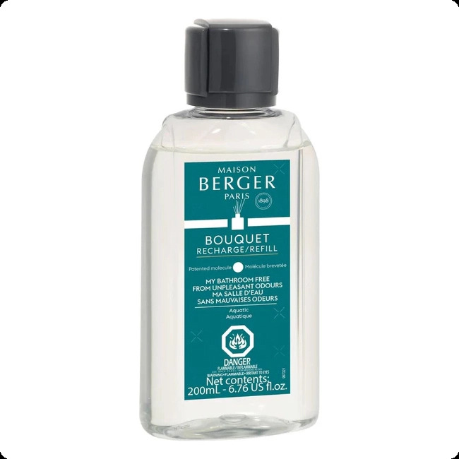 Maison Berger My Bathroom Free from Unpleasant Odours Диффузор (запаска) 200 мл для женщин и мужчин