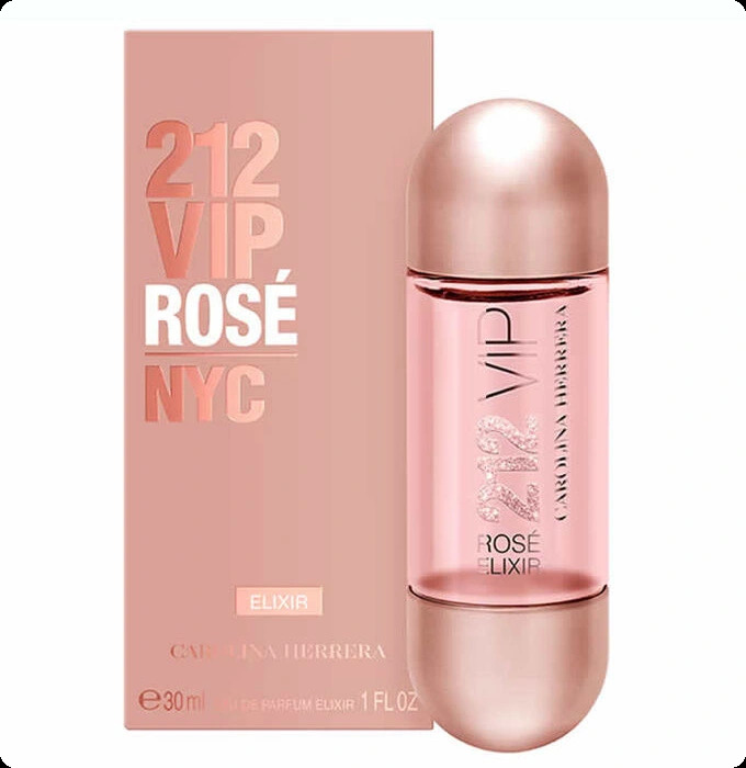 Carolina Herrera 212 VIP Rose Elixir Парфюмерная вода 30 мл для женщин