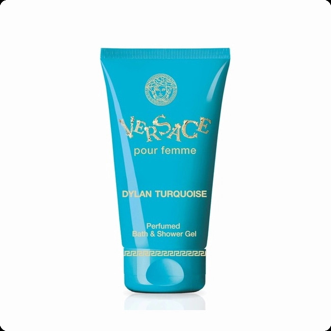 Versace Dylan Turquoise Pour Femme Гель для душа 50 мл для женщин