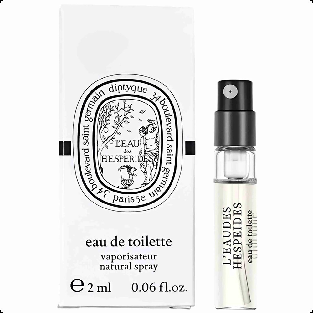 Миниатюра Diptyque L Eau de Hesperides Туалетная вода 2 мл - пробник духов