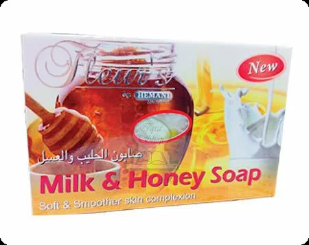 Хемани Мыло молоко и мед для женщин и мужчин