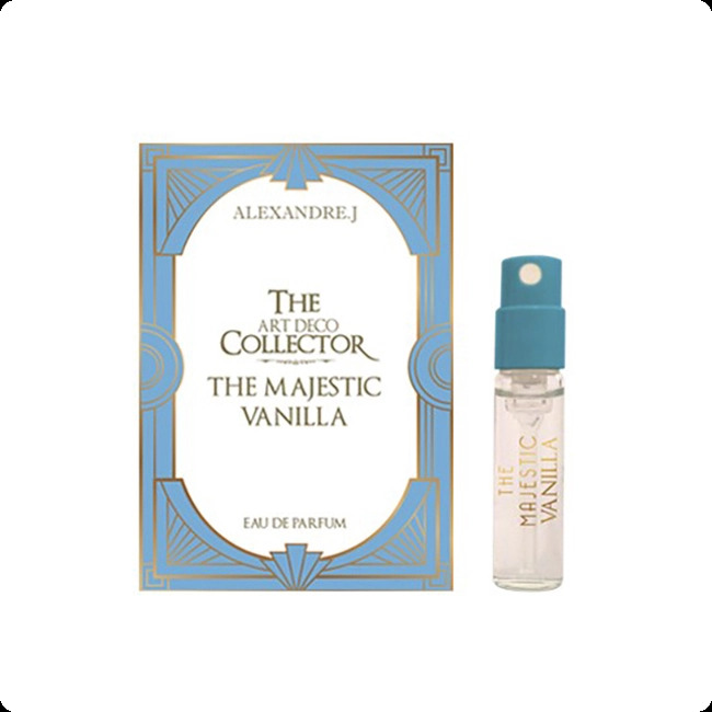 Миниатюра Alexandre J The Majestic Vanilla Парфюмерная вода 2 мл - пробник духов