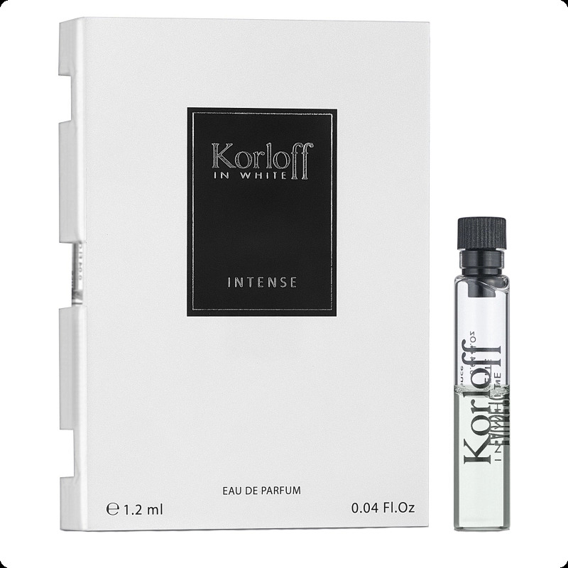 Миниатюра Korloff Paris Korloff In White Intense Парфюмерная вода 1.2 мл - пробник духов