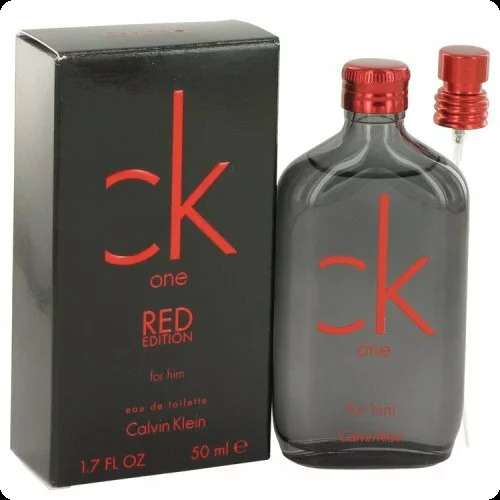 Calvin Klein CK One Red Edition for Him Туалетная вода 50 мл для мужчин