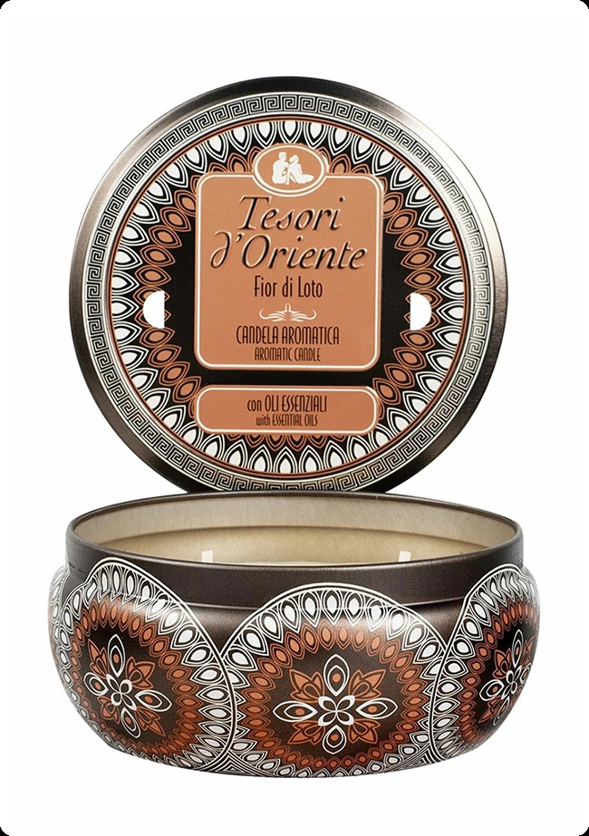 Tesori d Oriente Lotus Flower and Acacia Milk Свеча 200 гр для женщин