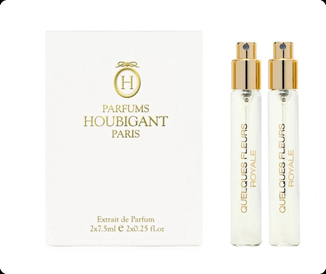 Houbigant Quelques Fleurs Royale Extrait de Parfum Набор (духи 7.5 мл x 2 шт.) для женщин