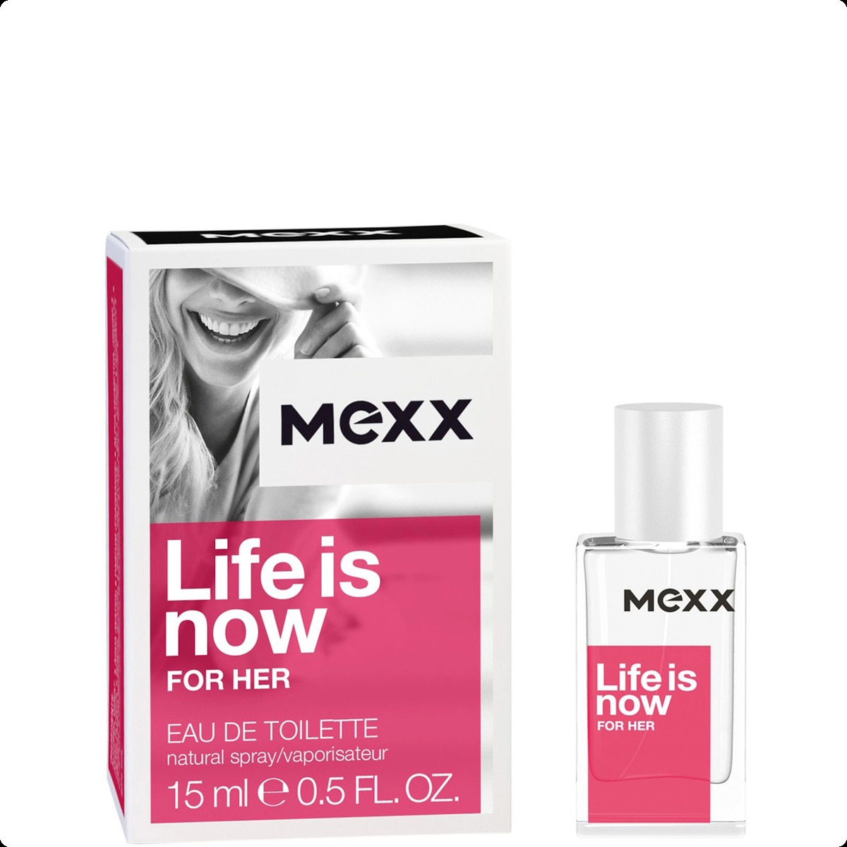 Mexx Life is Now for Her Туалетная вода 15 мл для женщин