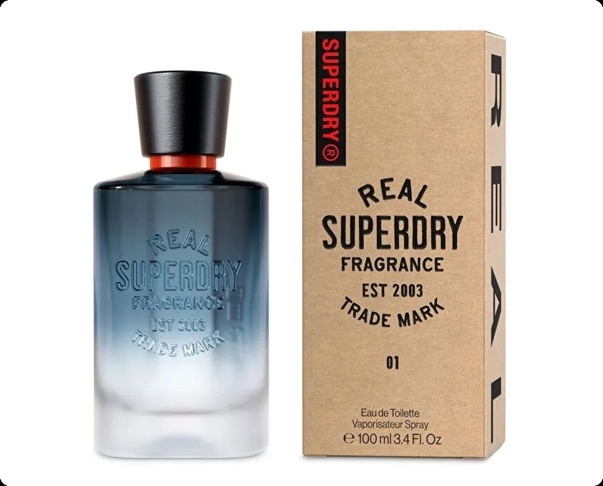 Superdry Real Superdry 01 For Men Туалетная вода 100 мл для мужчин