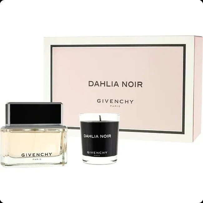 Givenchy Dahlia Noir Набор (парфюмерная вода 50 мл + свеча 32 гр) для женщин