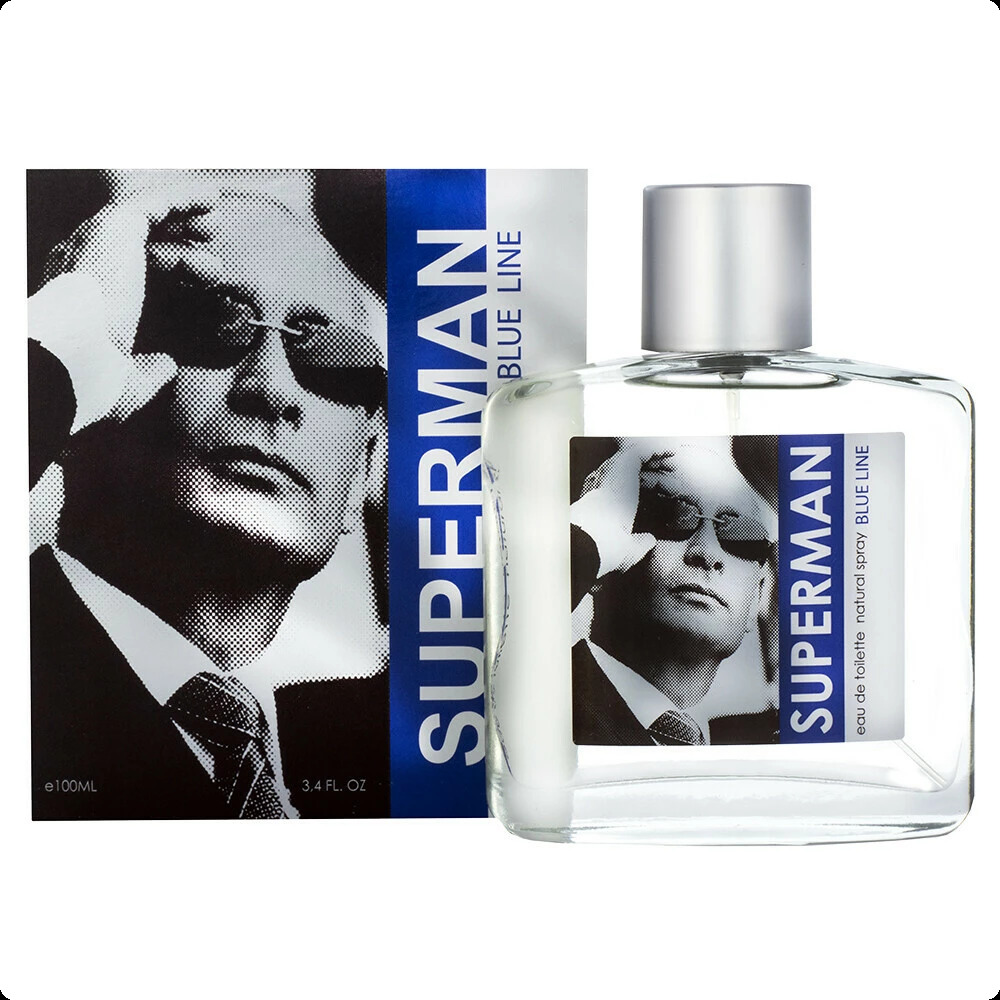 Понти парфюм Супермэн голубая линия для мужчин