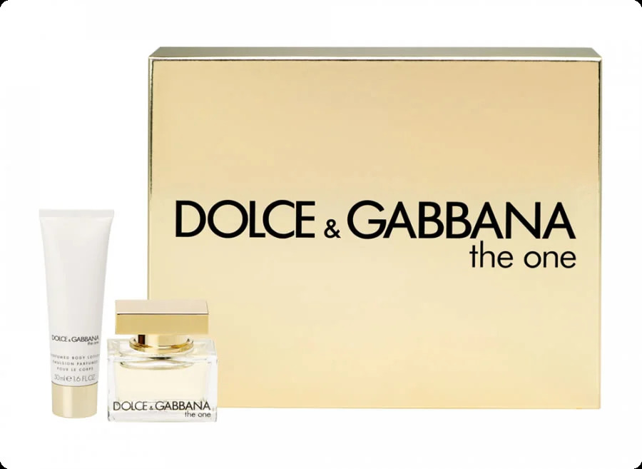 Dolce & Gabbana The One Набор (парфюмерная вода 30 мл + лосьон для тела 50 мл) для женщин