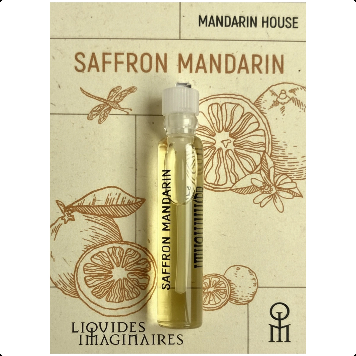Миниатюра Les Liquides Imaginaires Saffron Mandarin Парфюмерная вода 2 мл - пробник духов