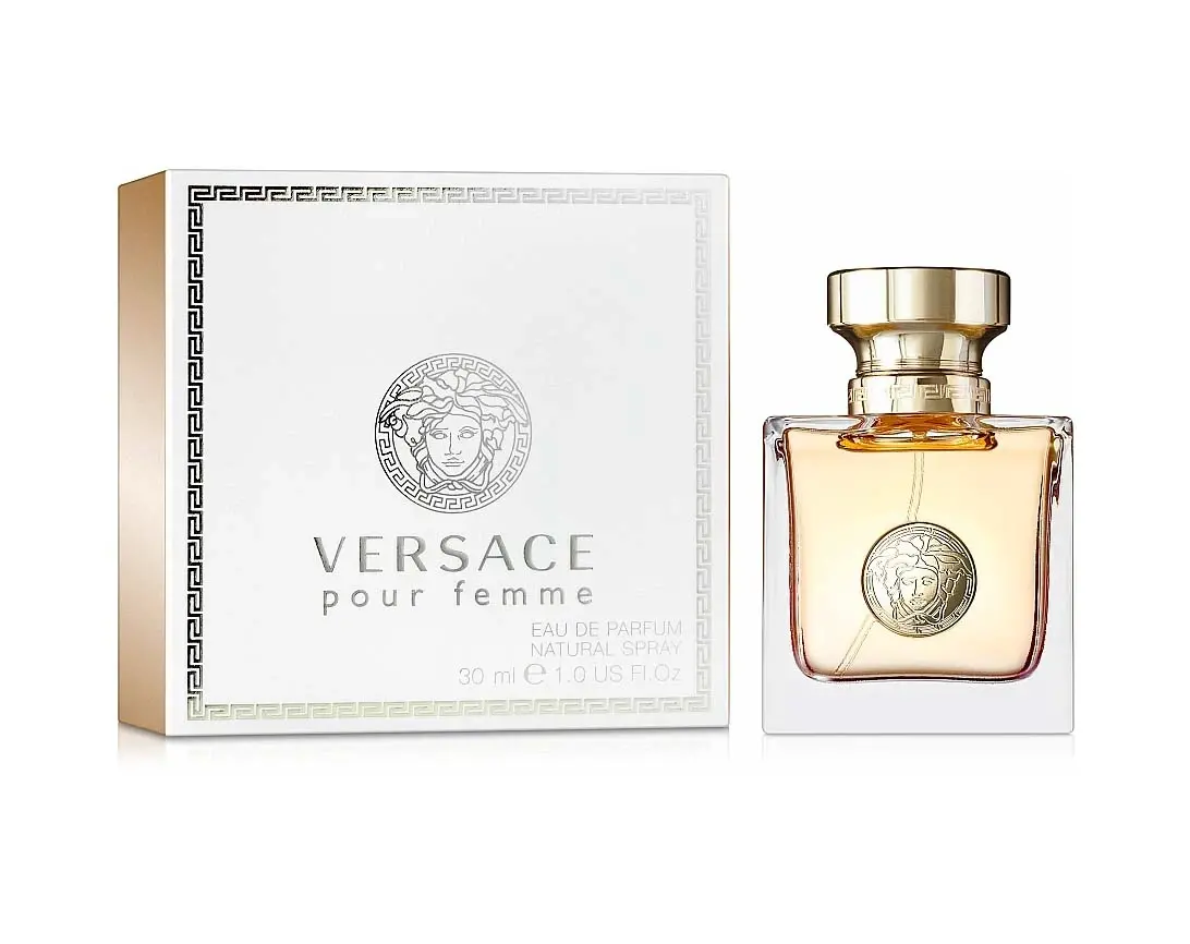 Версаче женские 30 мл 50 мл. Versace Versace pour femme. Духи Versace pour femme. Версаче духи 30 мл женские.