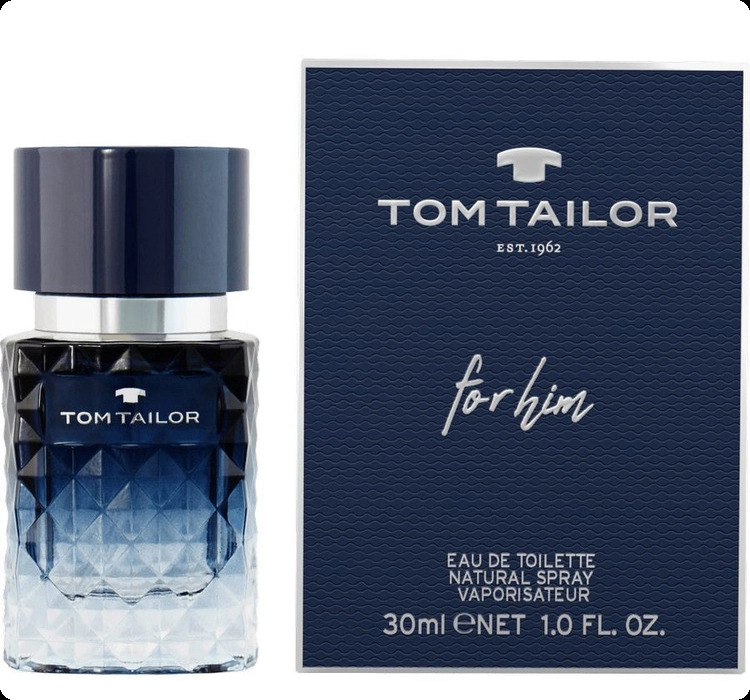 Tom Tailor Tom Tailor For Him Eau de Toilette Туалетная вода 30 мл для мужчин