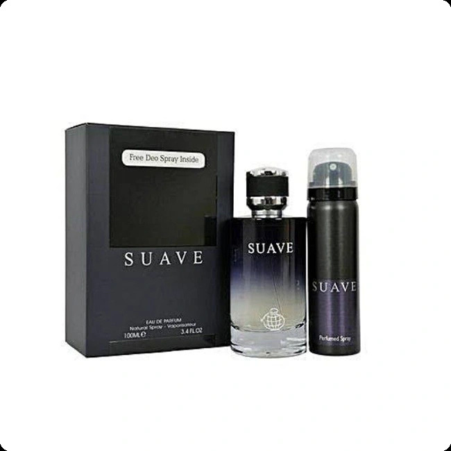 Fragrance World Suave Набор (парфюмерная вода 100 мл + дезодорант-спрей 200 мл) для мужчин