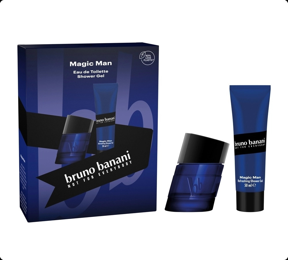 Bruno Banani Magic Man Набор (туалетная вода 30 мл + гель для душа 50 мл) для мужчин