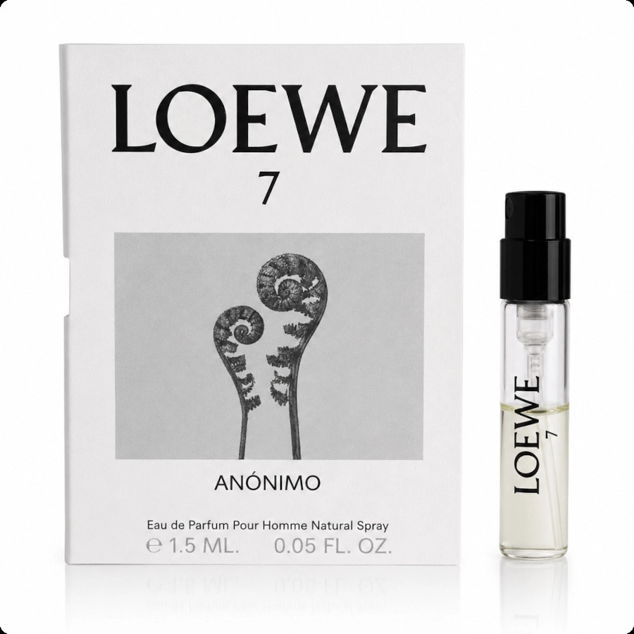 Миниатюра Loewe 7 Anonimo Парфюмерная вода 1.5 мл - пробник духов
