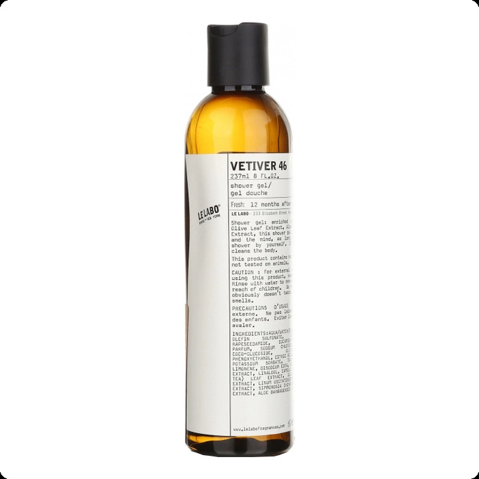 Le Labo Vetiver 46 Гель для душа 237 мл для женщин и мужчин