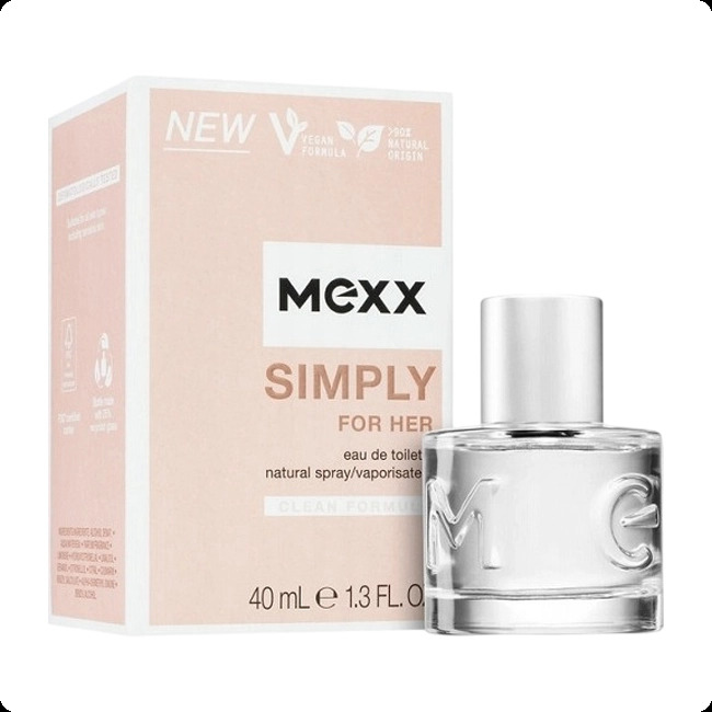 Mexx Simply For Her Туалетная вода 40 мл для женщин