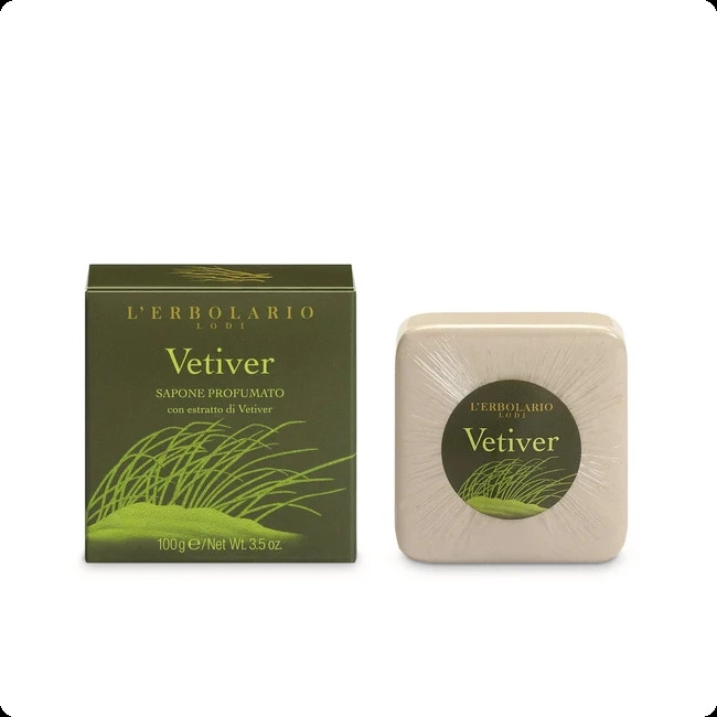 L Erbolario Vetiver Мыло 100 гр для мужчин