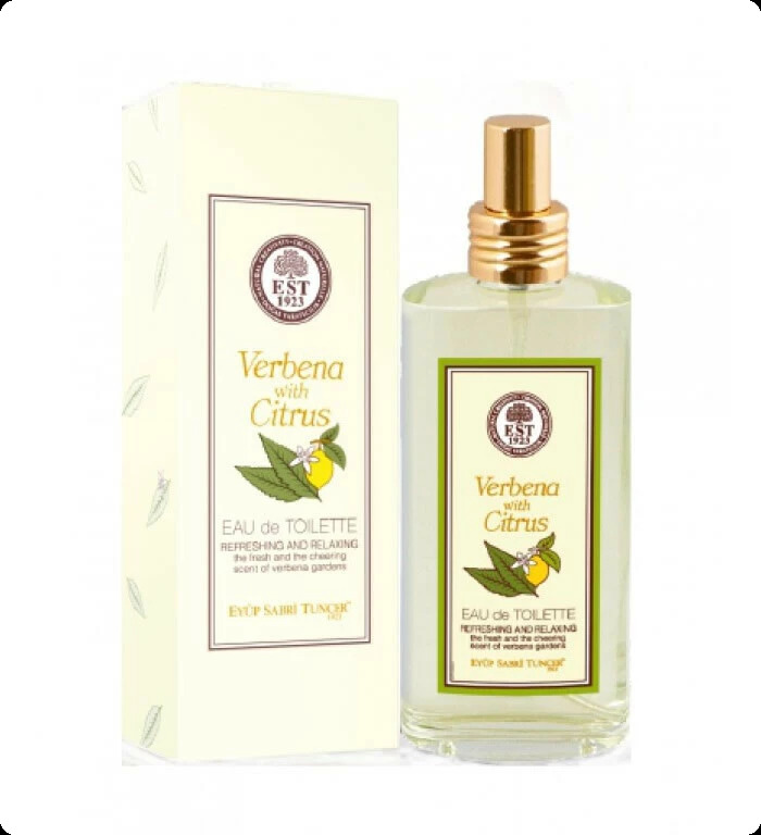 Эйюп сабри тунцер 1923 Вербена и цитрус для мужчин