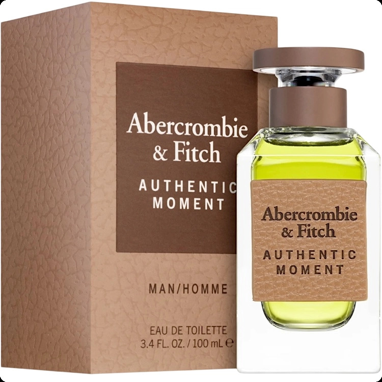 Abercrombie and Fitch Authentic Moment Man Туалетная вода 100 мл для мужчин