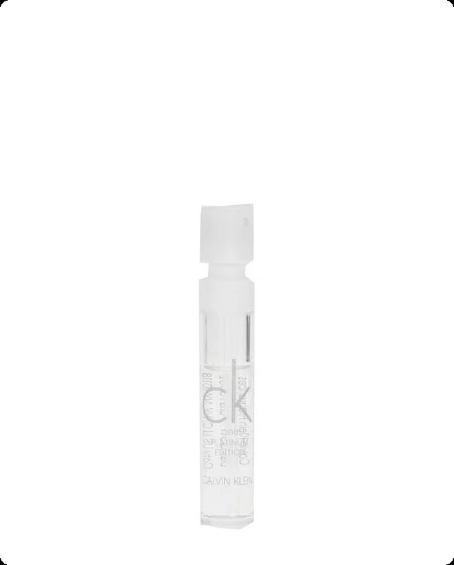 Миниатюра Calvin Klein CK One Platinum Edition Туалетная вода (уценка) 1.2 мл - пробник духов