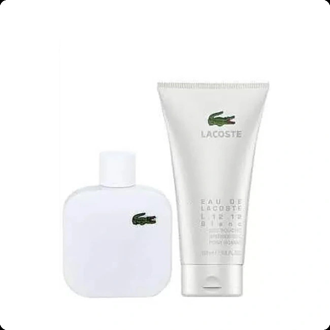 Lacoste Eau de Lacoste L 12 12 Blanc Pure Набор (туалетная вода 50 мл + гель для душа 100 мл) для мужчин
