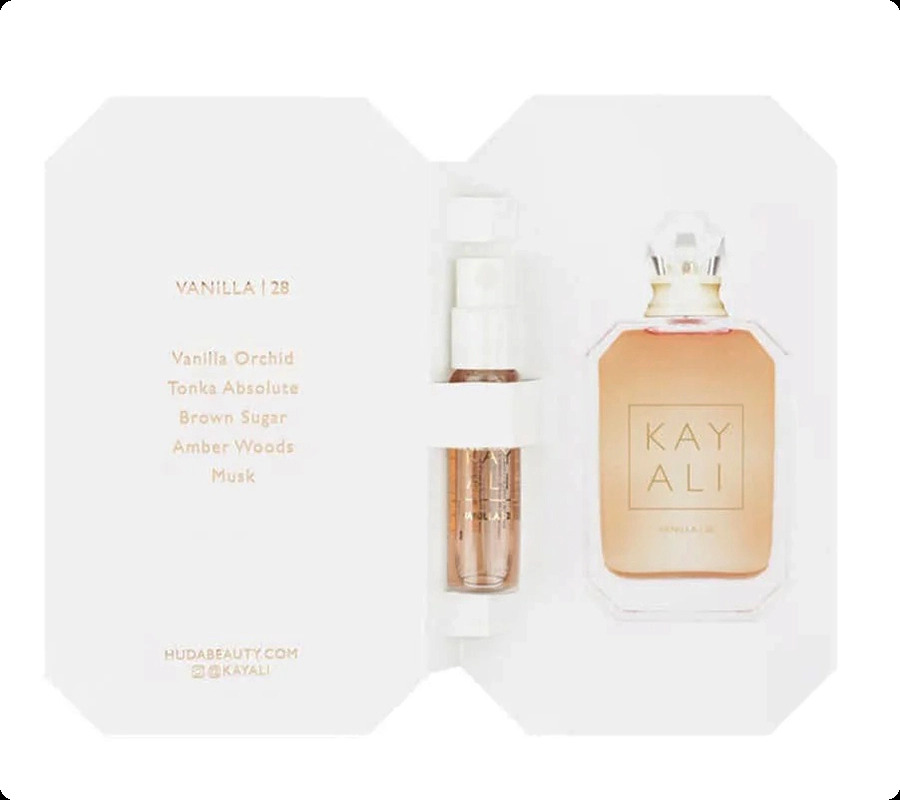 Миниатюра Kayali Vanilla 28 Парфюмерная вода 1.5 мл - пробник духов