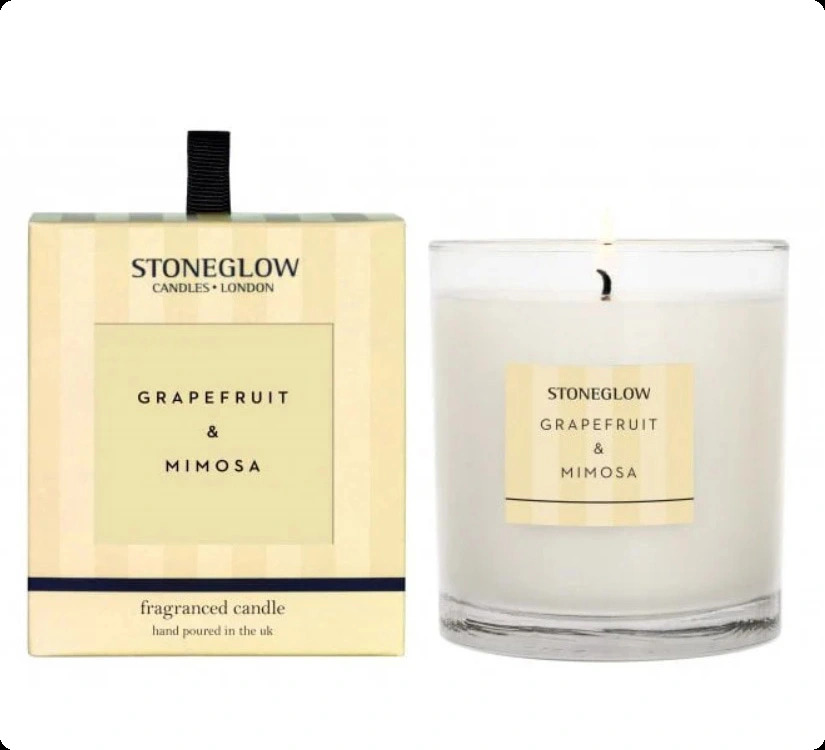 Stoneglow Grapefruit and Mimosa Свеча 300 гр для женщин и мужчин