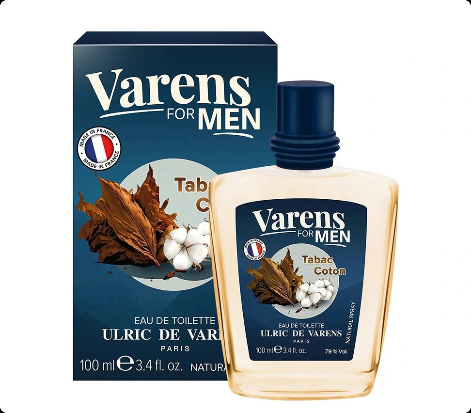 Ulric de Varens Varens For Men Tabac Coton Туалетная вода 100 мл для мужчин