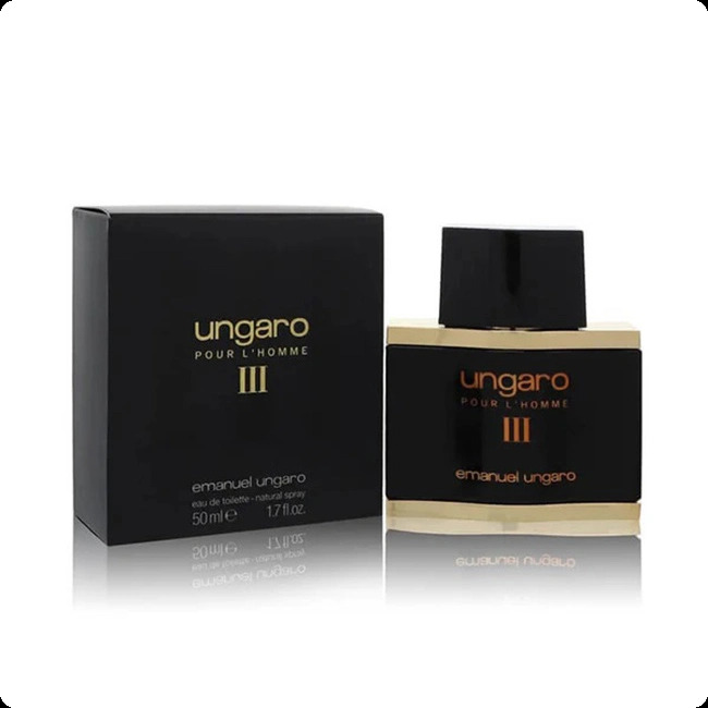 Emanuel Ungaro Ungaro Pour L Homme III Туалетная вода 50 мл для мужчин