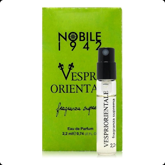 Миниатюра Nobile 1942 Vespri Orientale Парфюмерная вода 2.2 мл - пробник духов