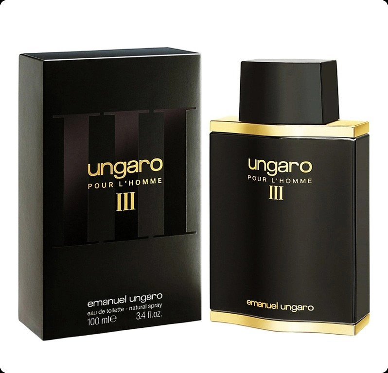 Emanuel Ungaro Ungaro Pour L Homme III Туалетная вода 100 мл для мужчин