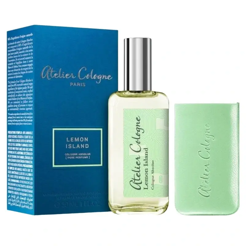 Lemon island atelier cologne. Atelier Cologne Lemon Island. Ателье Колонь лимон Исланд. Atelier Cologne Lemon Island 100ml. Atelier Cologne Lemon Island одеколон 4 мл.