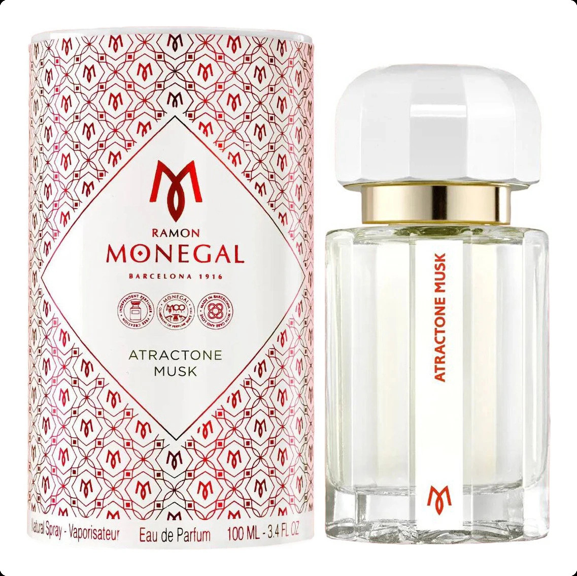 Ramon Monegal Atractone Musk Парфюмерная вода 100 мл для женщин и мужчин