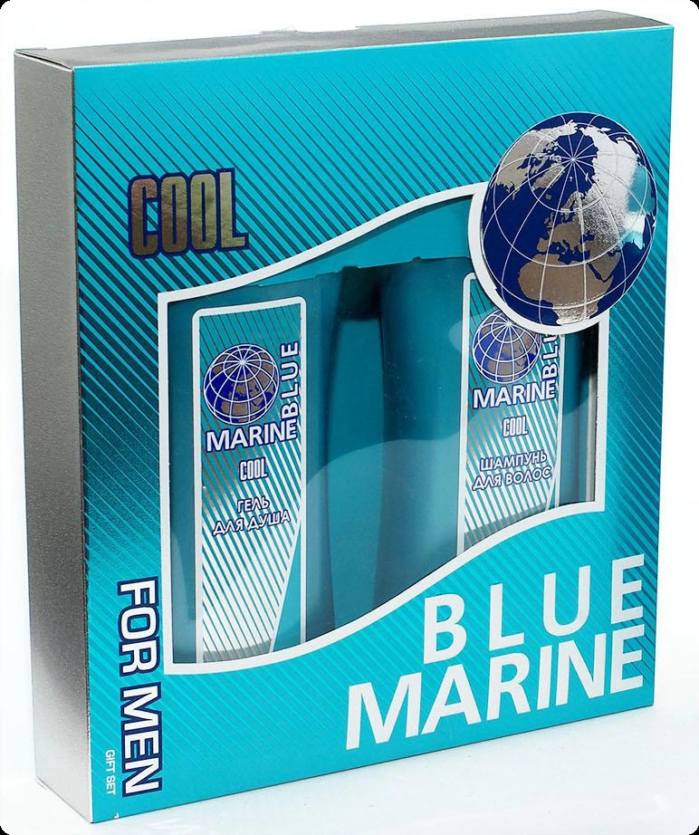 Festiva Bluemarine Cool Набор (гель для душа 250 мл + шампунь 250 мл) для мужчин