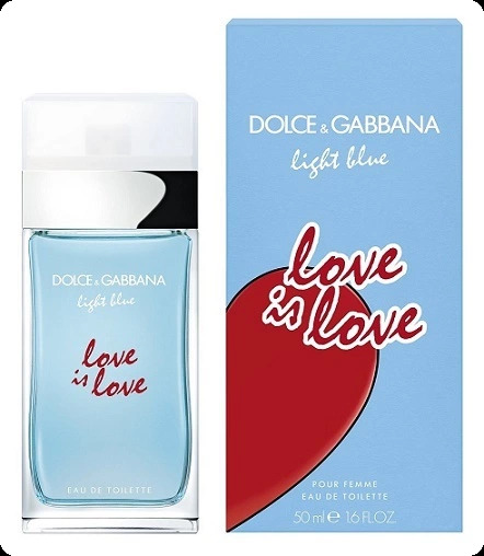 Dolce & Gabbana Light Blue Love Is Love Women Туалетная вода 50 мл для женщин