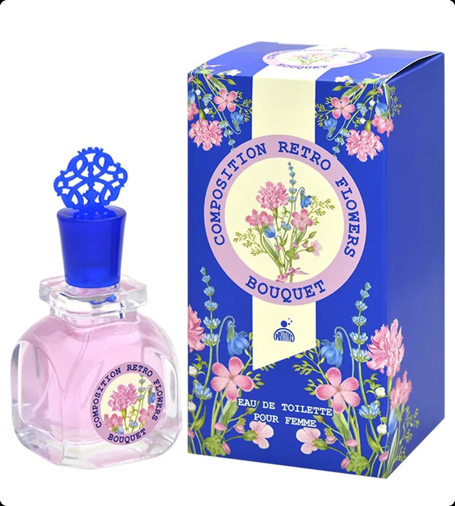 Позитив парфюм Композишн ретро флауэр букет для женщин