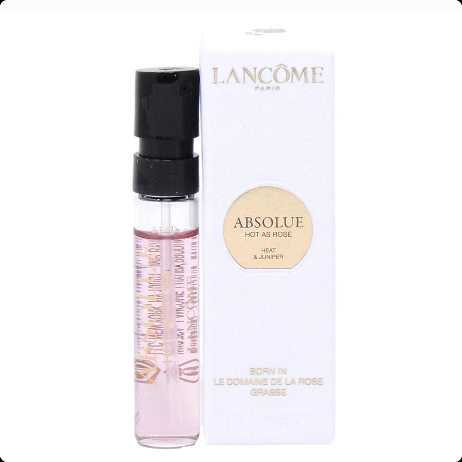Миниатюра Lancome Hot As Rose Парфюмерная вода 2 мл - пробник духов