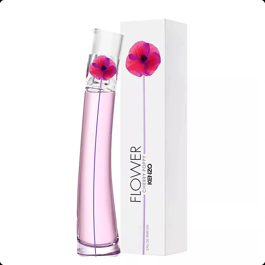 Kenzo Flower By Kenzo Cherry Poppy Парфюмерная вода 50 мл для женщин