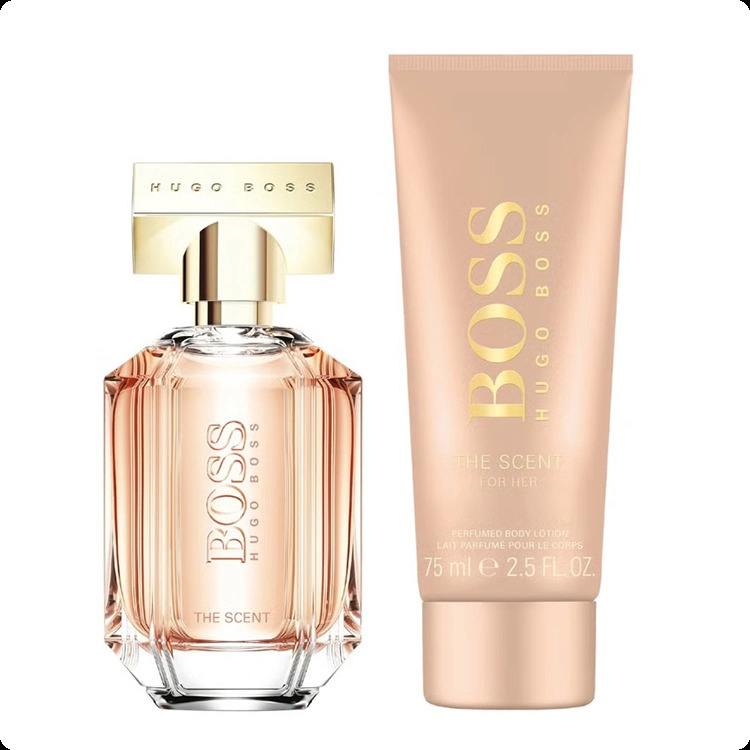 Hugo Boss Boss The Scent For Her Набор (парфюмерная вода 50 мл + лосьон для тела 75 мл) для женщин