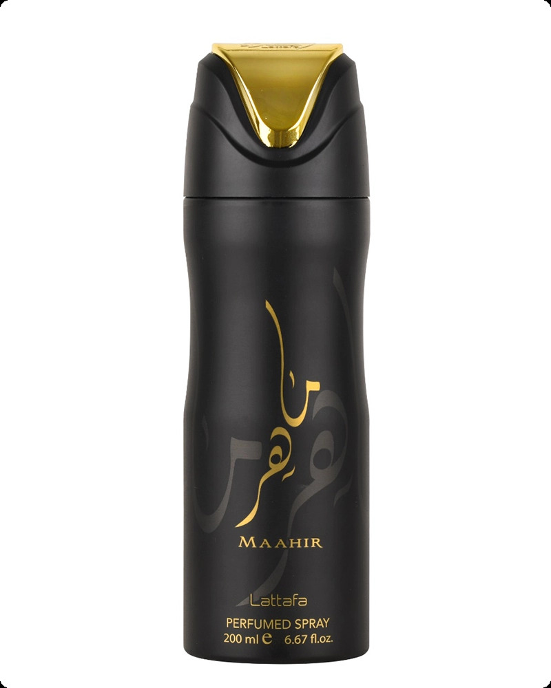 Lattafa Perfumes Maahir Дезодорант-спрей 200 мл для женщин и мужчин