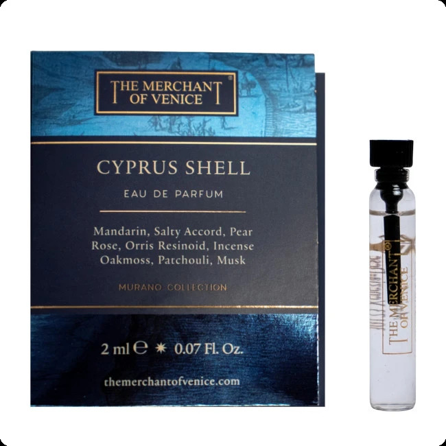 Миниатюра The Merchant of Venice Cyprus Shell Парфюмерная вода 2 мл - пробник духов