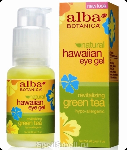 Альба ботаника Гель для глаз с зеленым чаем для женщин