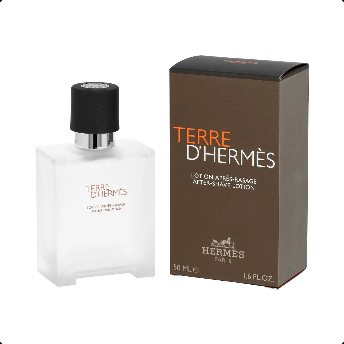 Hermes Terre D`Hermes Лосьон после бритья 50 мл для мужчин
