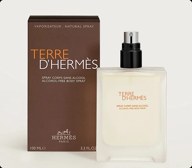 Hermes Terre D`Hermes Спрей для тела 100 мл для мужчин