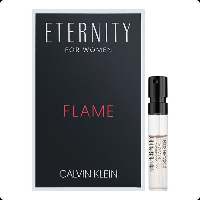 Миниатюра Calvin Klein Eternity Flame For Women Парфюмерная вода 1.2 мл - пробник духов